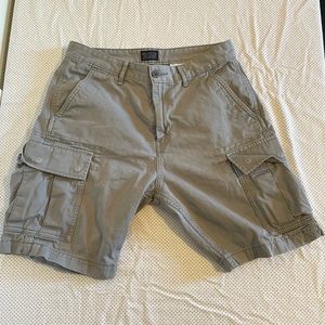 Gray Levi Cargo Shorts